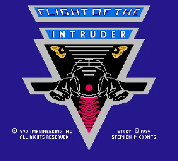 Flight of the Intruder (USA) screen shot title